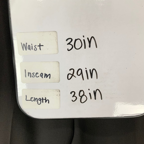 Anne Klein Dress Pants Brown Size 4 Wool Blend Stretch Straight Leg Lined Office - Picture 6 of 6